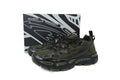 Off-White Be Right Back Women's Men's Black & Dark Olive Chunky Sneakers