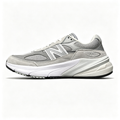 New Balance 990v6 Grey White Women's & Men's Lifestyle Sneakers