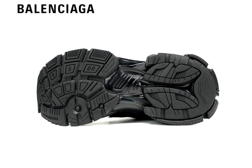Balenciaga Runner men's shoes  women sneakers Black