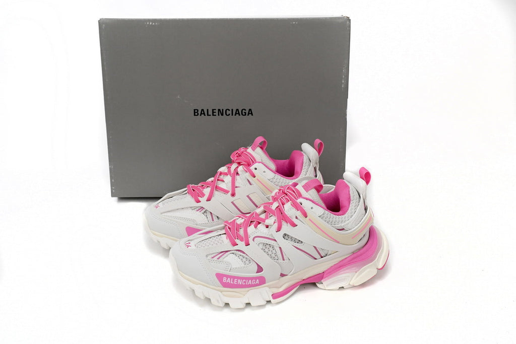 Balenciaga men's shoes Track Sneaker balenciaga runners Off-white pink