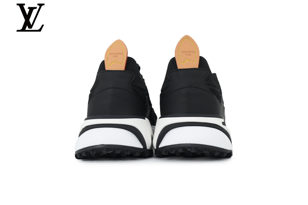 Louis Vuitton shoes for man  women Run Away Black White Sneaker