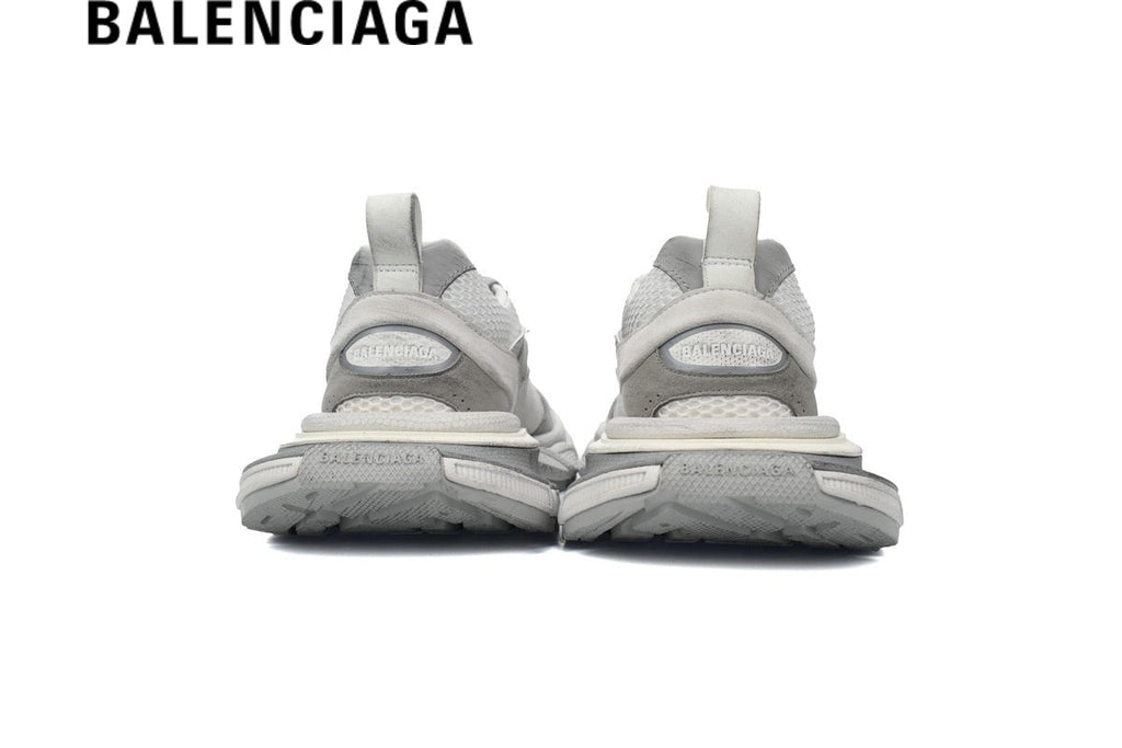 Balenciaga Hiking men's shoes  women sneakers in White and Grey