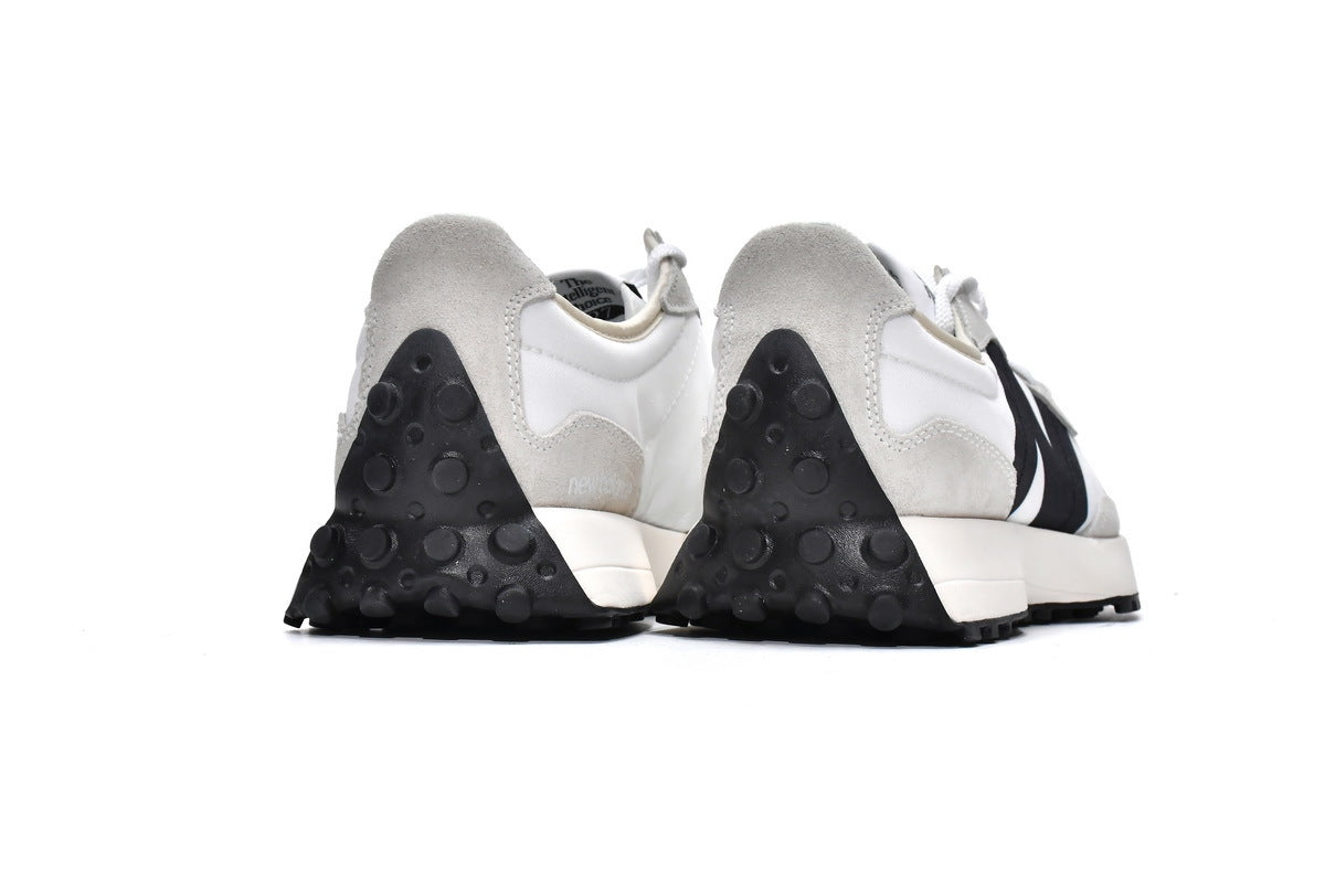 New Balance 327 Women's & Men's Retro Sneakers - White & Black