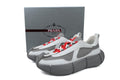 Prada America's Cup Sneakers slip ons womens  prada designer mens shoes grey