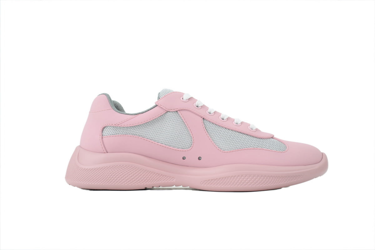 Prada America's Cup Sneakers   slip ons womens  prada designer mens shoes  Pinkish-gray