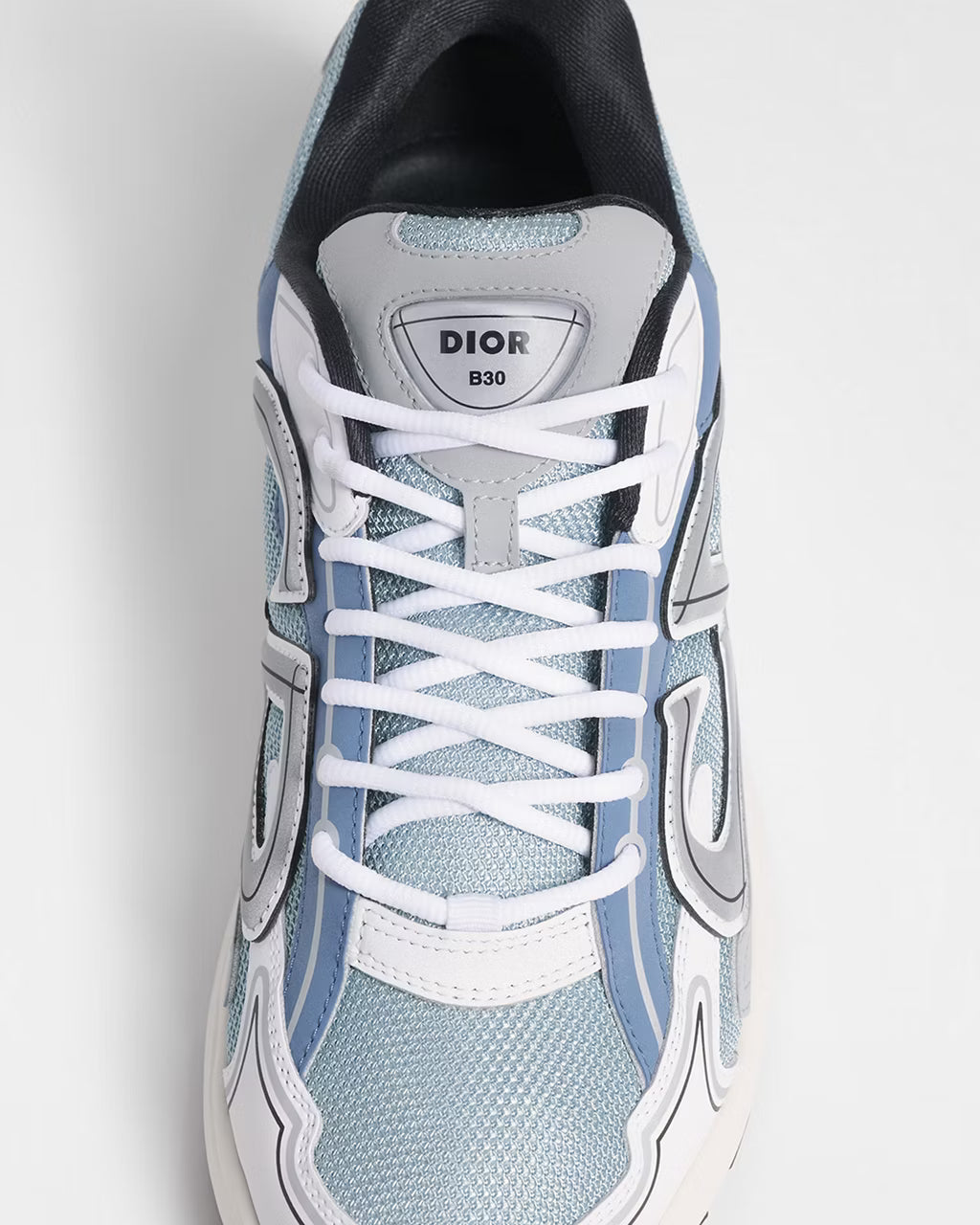 Dior B30 Women's & Men's Shoes - Slate Blue / Grey / White / Cream Sneakers