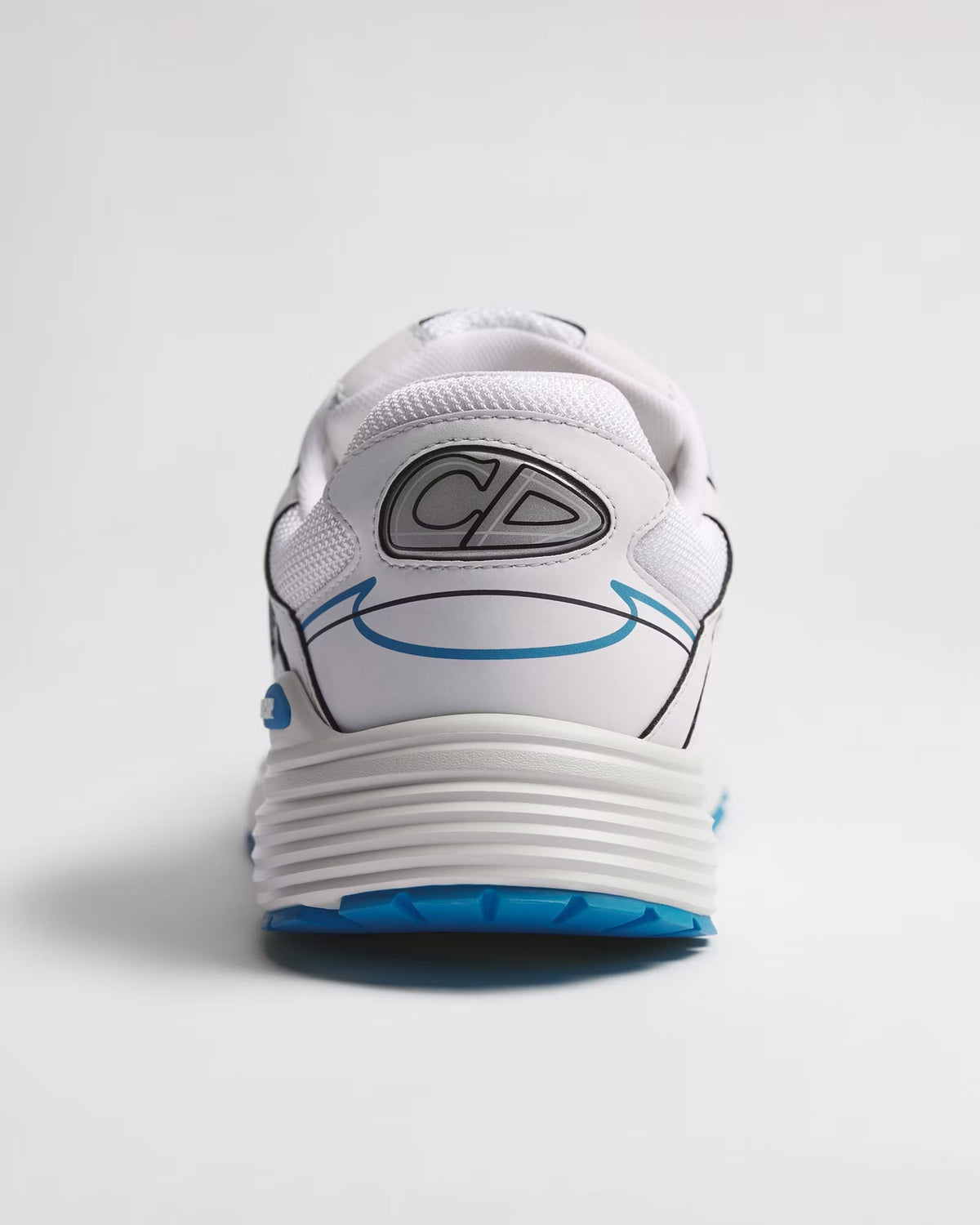 Dior B30 Women's & Men's Shoes - White / Silver Grey / Turquoise Blue Sneakers