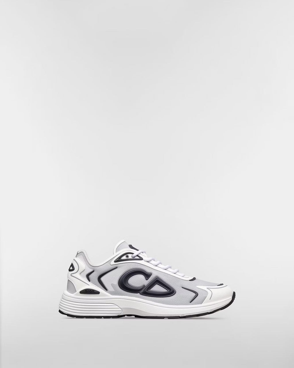 Dior B30 Women's & Men's Shoes - White / Light Grey / Black Low-Top Sneakers