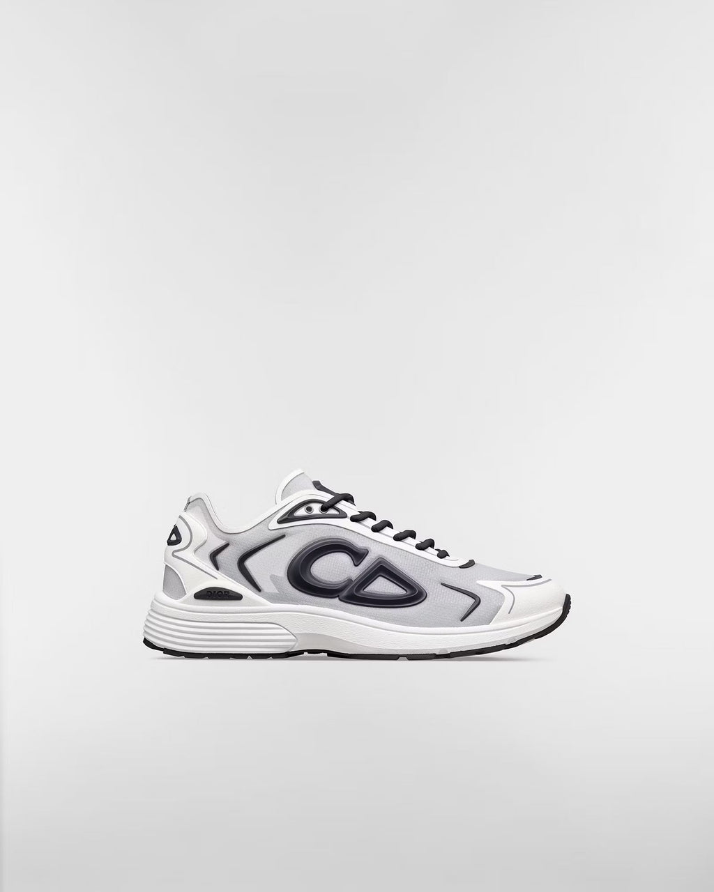 Dior B30 Women's & Men's Shoes - White / Light Grey / Black Low-Top Sneakers