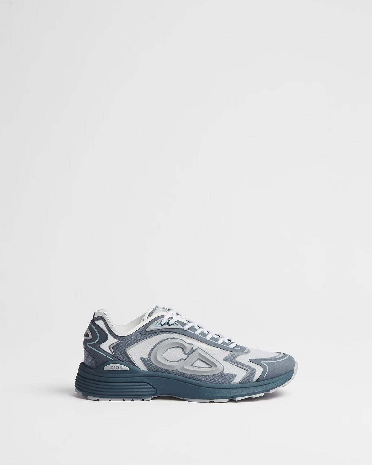 Dior B30 Women's & Men's Shoes - White / Grey / Slate Blue Sneakers