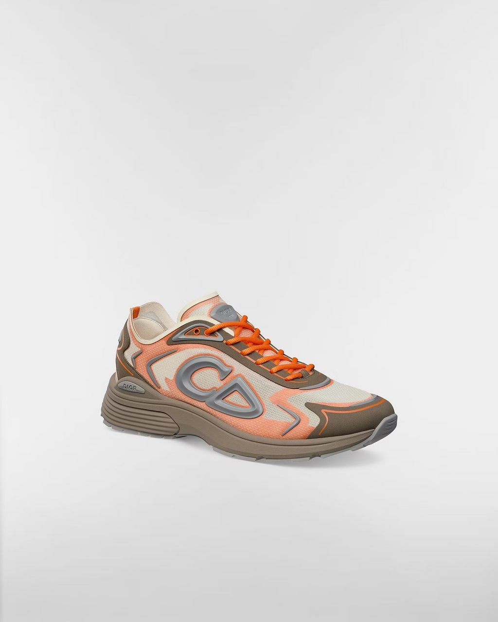 Dior B30 Women's & Men's Shoes - Orange / Taupe / Cream / Grey Sneakers