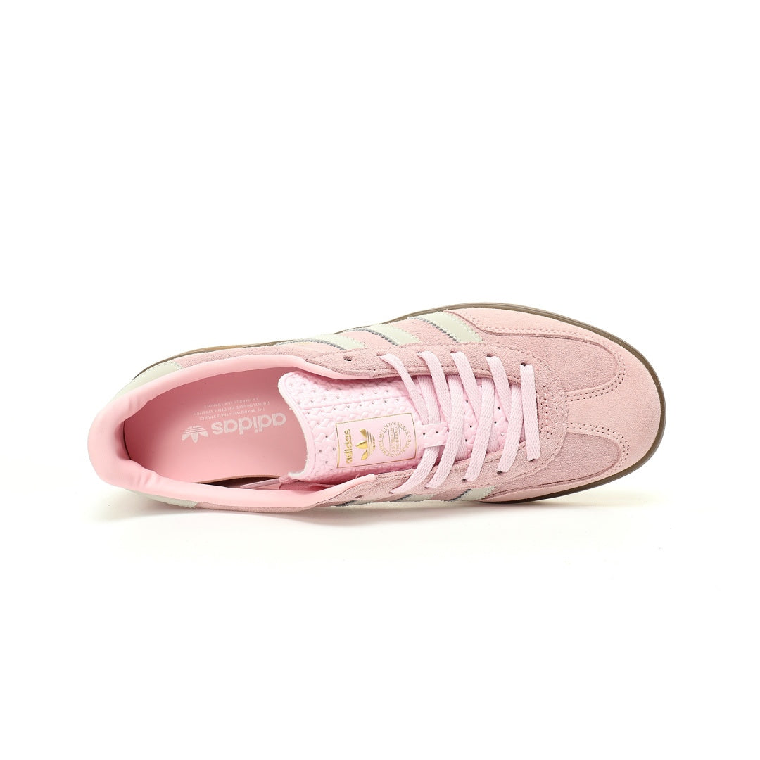 adidas samba  women's shoes  men's samba sneakers adidas samba Pink  and white sambas