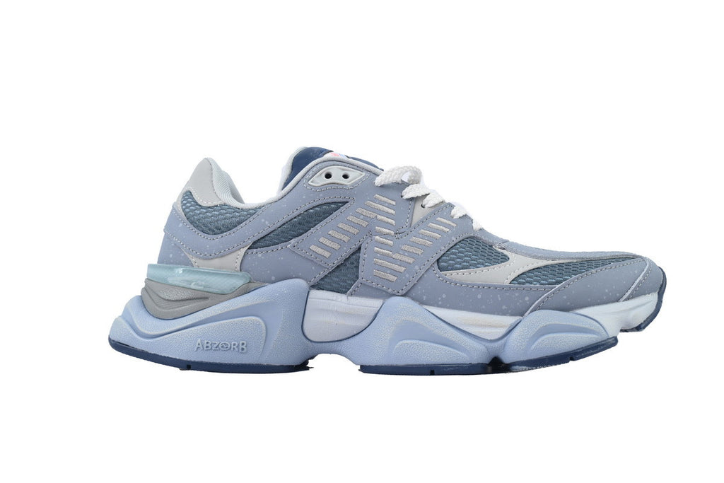 New Balance 9060 Women's & Men's Light Blue Grey Chunky Retro Sneakers