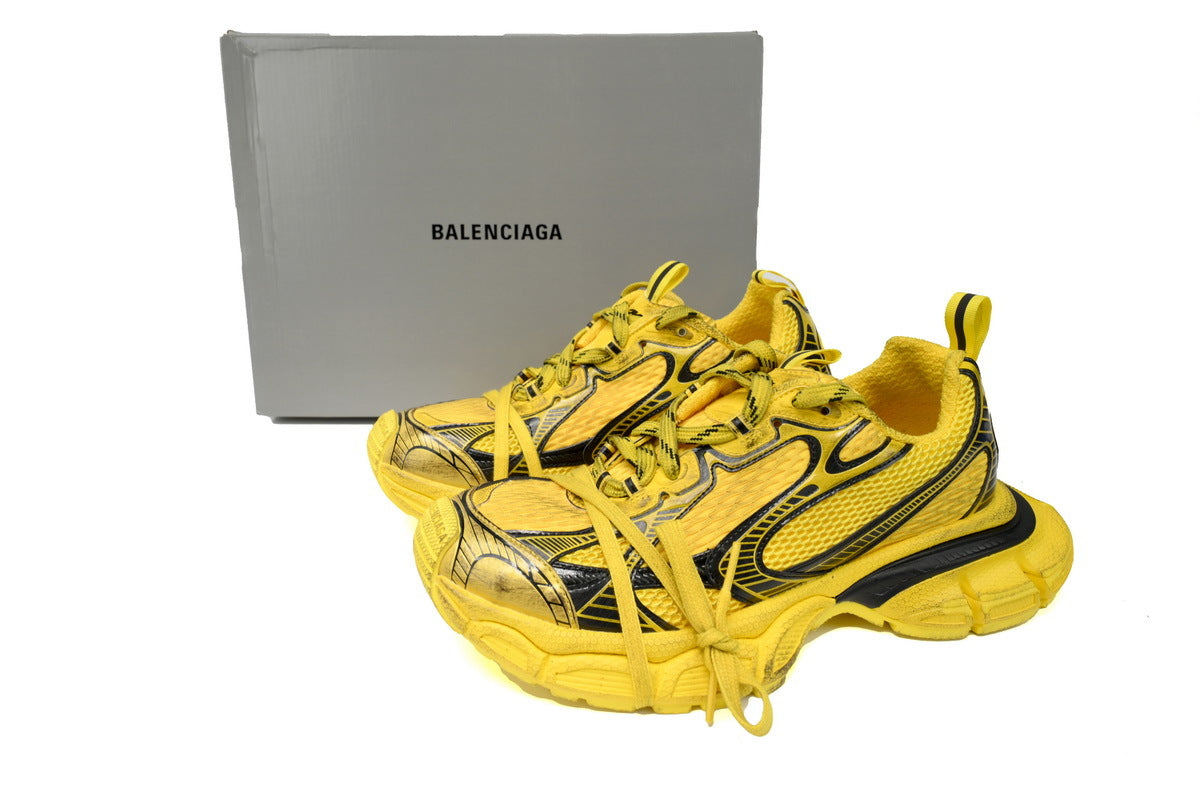 Balenciaga 3XL men's shoes Track Sneaker – Low-Top Chunky Sole balenciaga runners  yellow