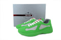 Prada America's Cup Sneakers slip ons womens  prada designer mens shoes Green-gray