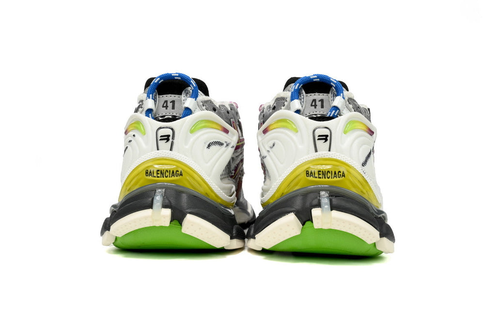 Balenciaga men's shoes Track Runner Sneaker – Distressed Low-Top balenciaga runners