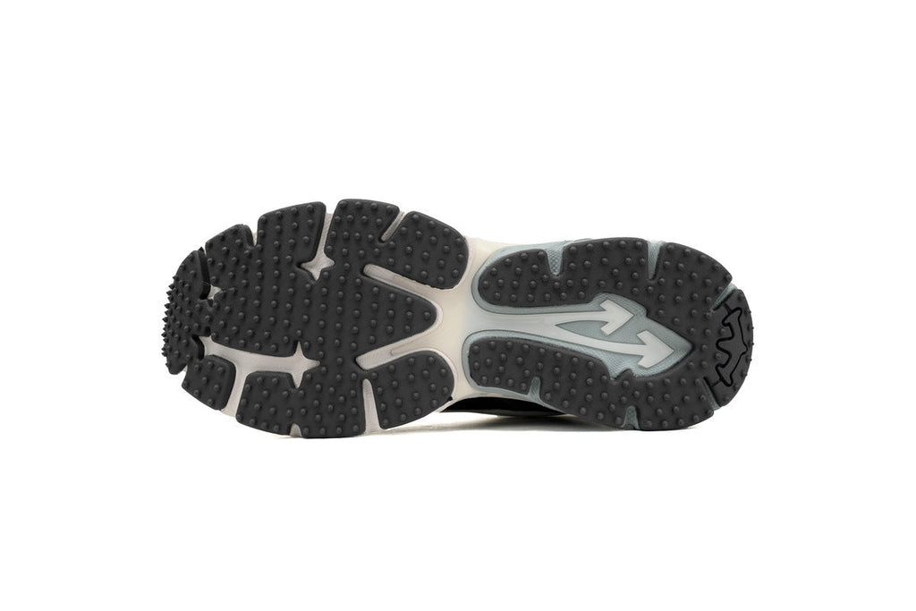 Off-White Be Right Back Women's Men's Shoes | Black & Cream Mesh Retro Sneakers