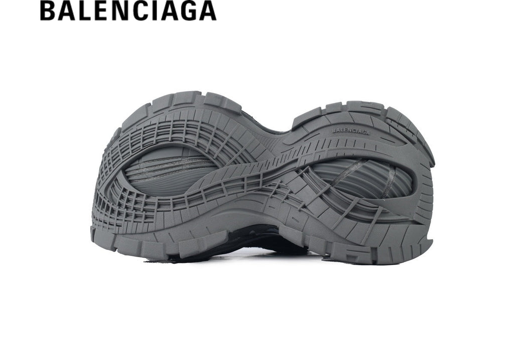 Balenciaga Cargo men's shoes  women sneakers in Black and Grey