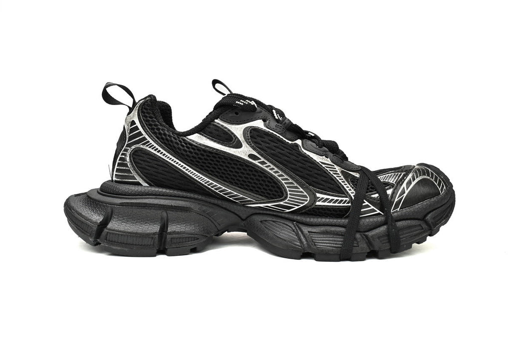Balenciaga 3XL men's shoes Track Sneaker – Low-Top Chunky Sole  balenciaga runners  Black and White