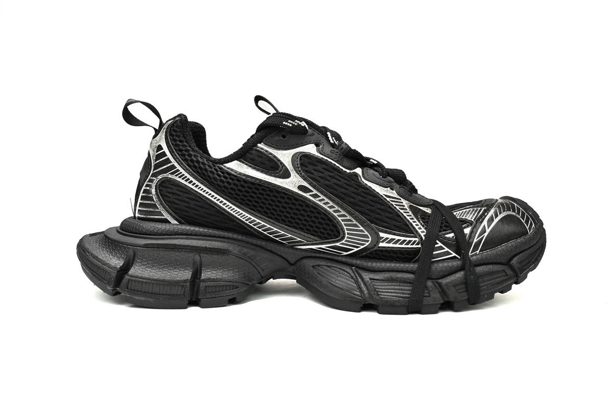 Balenciaga 3XL men's shoes Track Sneaker – Low-Top Chunky Sole  balenciaga runners  Black and White
