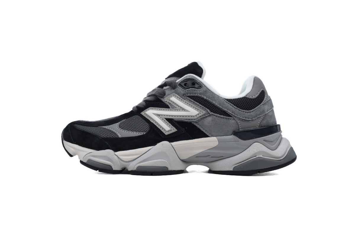 New Balance 9060 Women's & Men's Black Grey Chunky Retro Sneakers