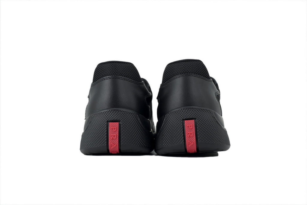 Prada America's Cup Sneakers  slip ons womens  prada designer mens shoes black