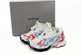 Balenciaga men's shoes Track  Runner Sneaker – Distressed Low-Top White and Red