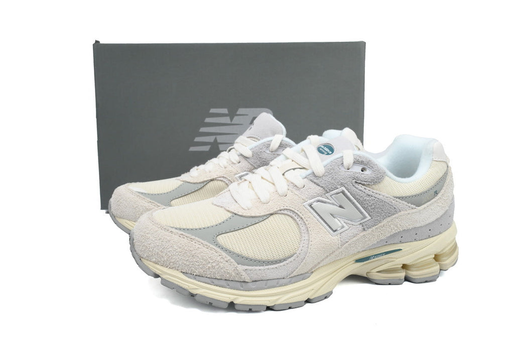 New Balance 2002R Women's & Men's Light Grey & Ivory Retro Sneakers