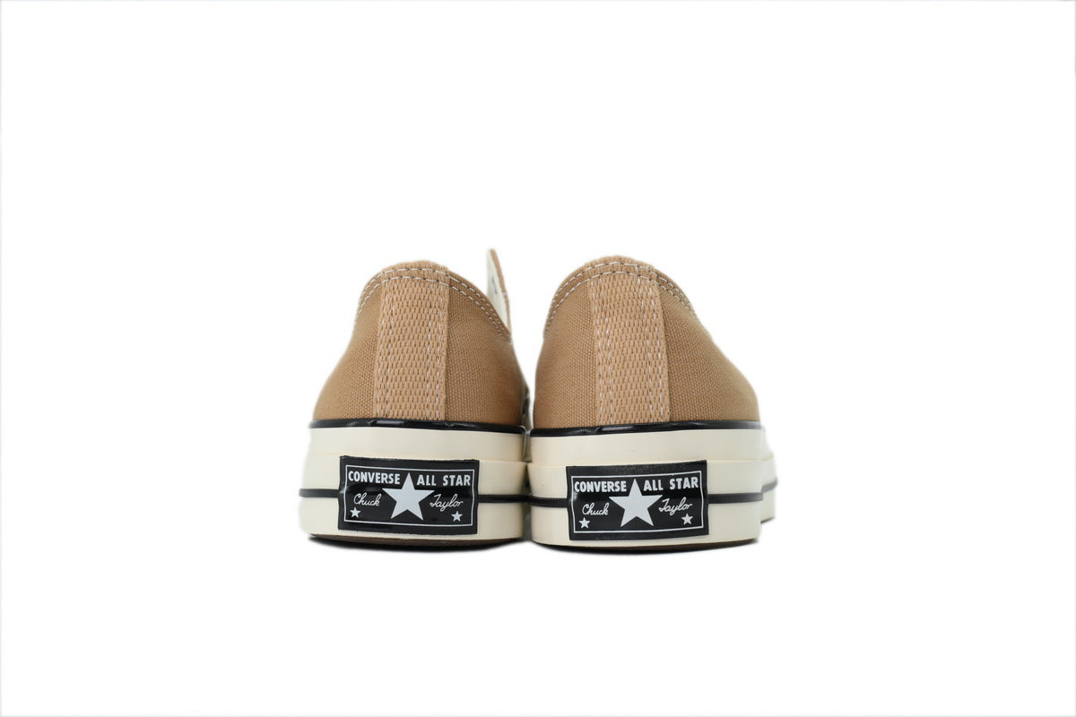 Converse Chuck 70 Women's Men's Shoes | Tan Low-Top Canvas Sneakers