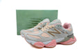 New Balance 9060 Women's & Men's Grey Pink Chunky Retro Sneakers