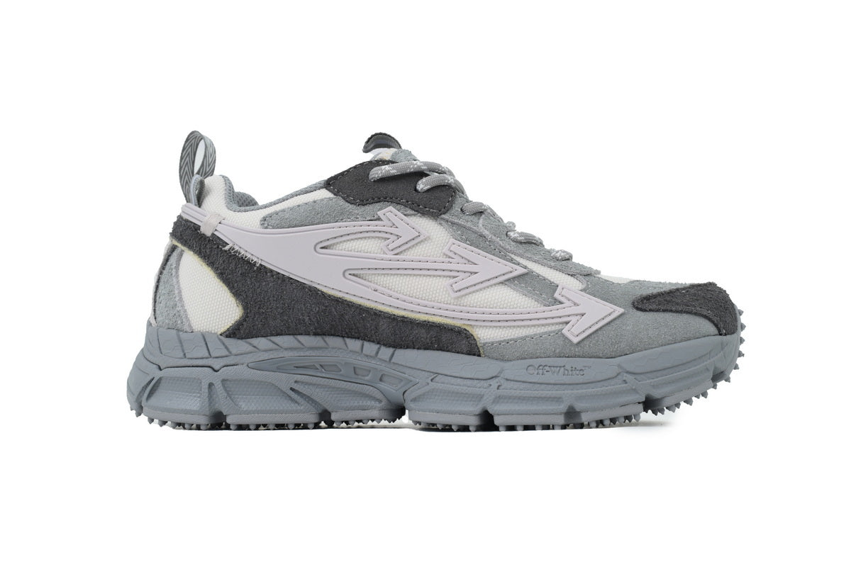Off-White Be Right Back Women's Men's Gray & White Chunky Sneakers