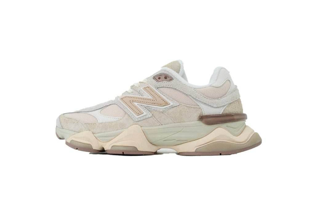 New Balance 9060 Women's & Men's Ivory & Beige Chunky Retro Sneakers
