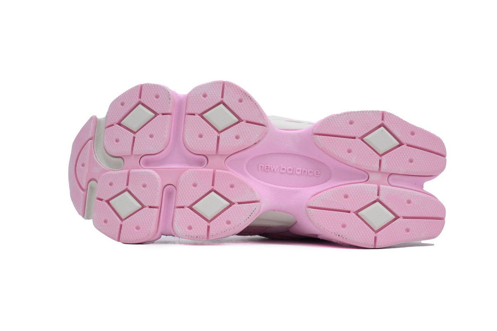 New Balance 9060 Women's & Men's Pink Cream Chunky Retro Sneakers