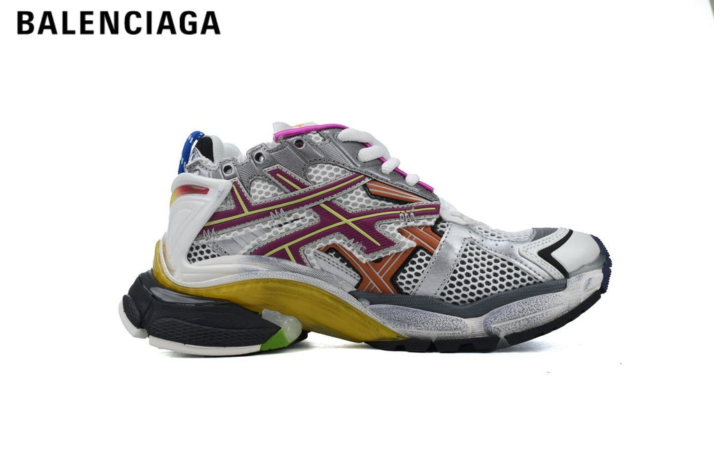 Balenciaga Runner men's shoes  women sneakers— Multicolor