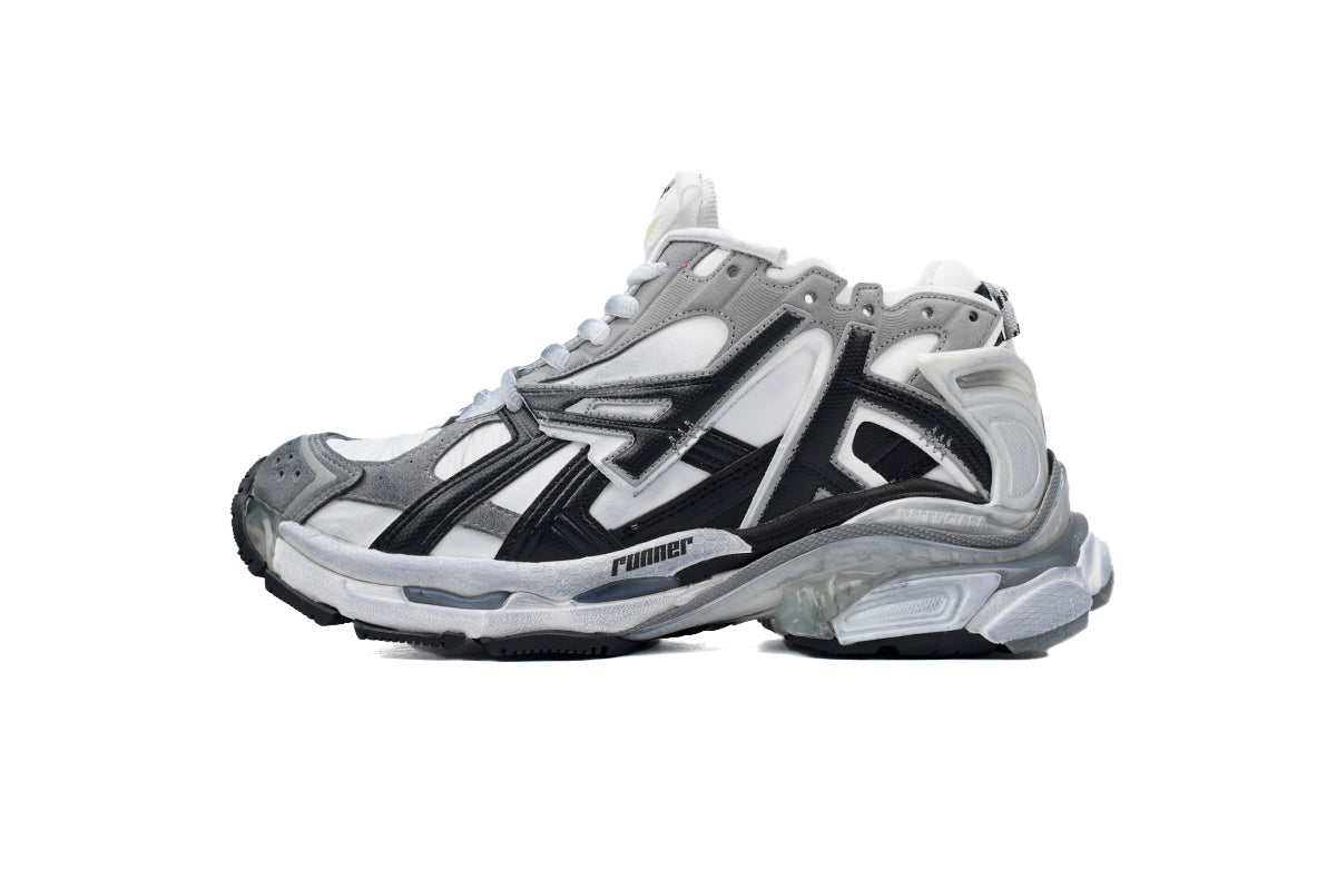 Balenciaga men's shoes Track Runner Sneaker – Distressed Low-Top  balenciaga runners grey