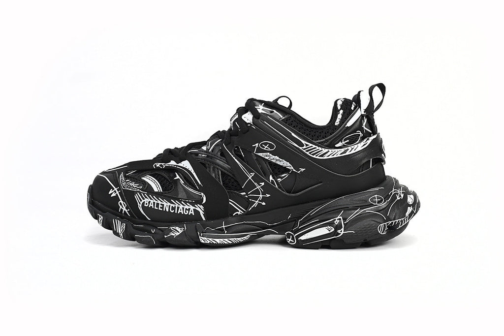 Balenciaga men's shoes Track Sneaker  balenciaga runners black