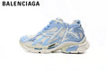 Balenciaga Runner men's shoes  women sneakers — Light Blue / White