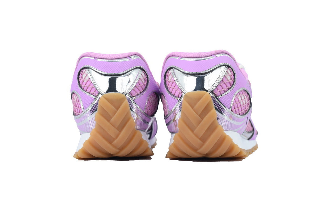 Bottega Veneta dolce manolo blahnik  shoes Orbit Sneakers Silvery pink