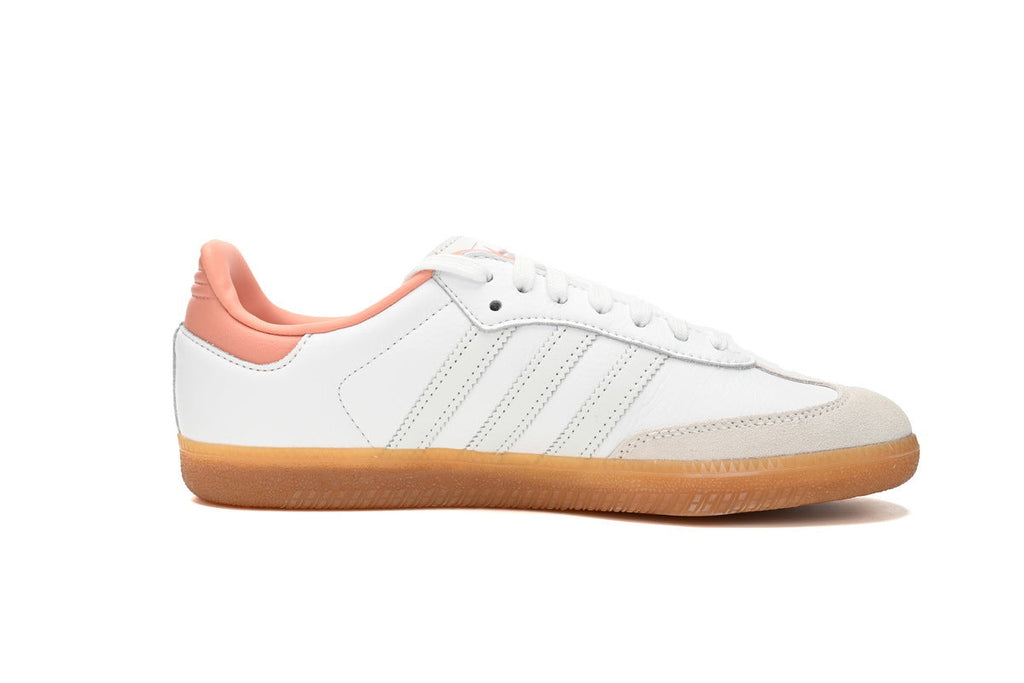 adidas samba  women's shoes  men's samba sneakers adidas samba  white/pink OG – Classic Leather Sneakers