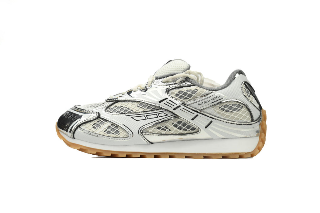 Bottega Veneta dolce manolo blahnik  shoes Orbit Sneakers silver