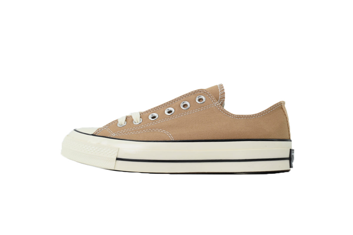 Converse Chuck 70 Women's Men's Shoes | Tan Low-Top Canvas Sneakers