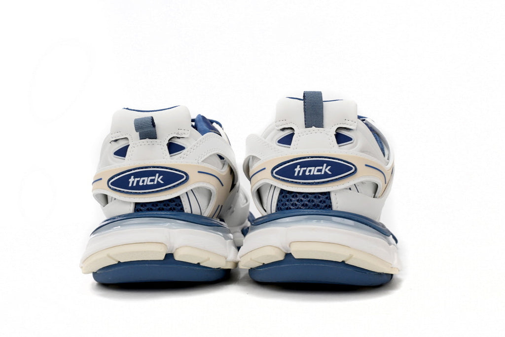 Balenciaga men's shoes Track Sneaker balenciaga runners White and blue