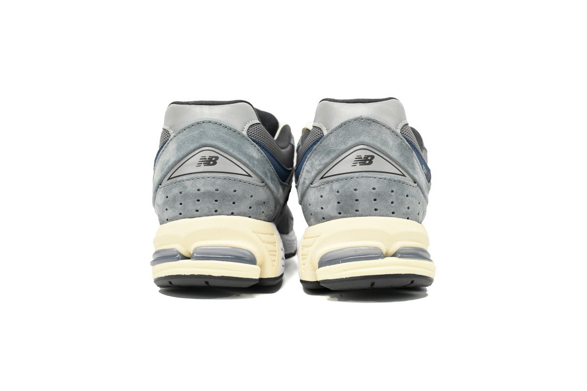 New Balance 2002R Women's & Men's Grey & Navy Retro Lifestyle Sneakers