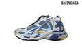 Balenciaga Runner Mid men's shoes  women sneakers Silver Blue Yellow