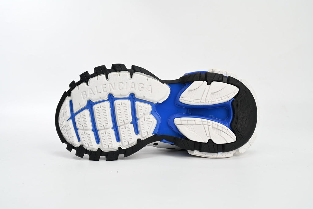 Balenciaga men's shoes Track Sneaker balenciaga runners White and blue