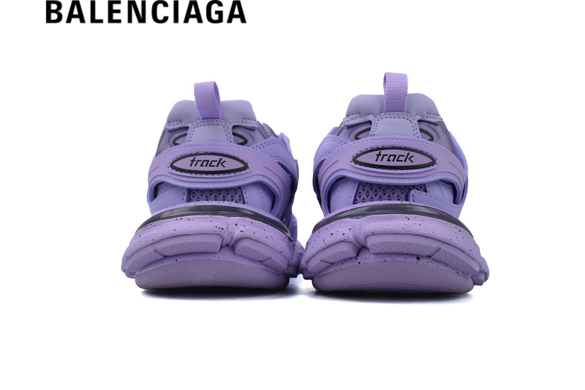 Balenciaga Track men's shoes  women sneakers in Purple