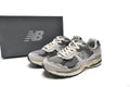 New Balance 2002R Women's & Men's Grey & Cream Distressed Retro Sneakers
