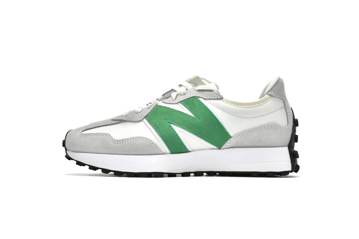 New Balance 327 Women's & Men's Retro Sneakers - White & Green
