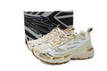 Off-White Be Right Back Women's Men's Shoes | Cream & Beige Mesh Retro Sneakers