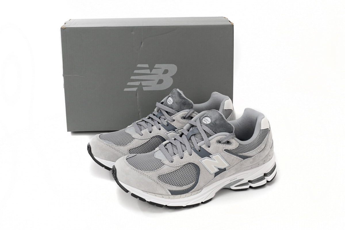 New Balance 2002R Women's & Men's Grey & Charcoal Retro Sneakers